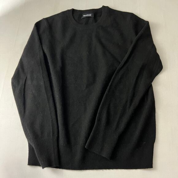 Naadam Cashemere Sweater Black Men Size Small - Picture 11 of 11